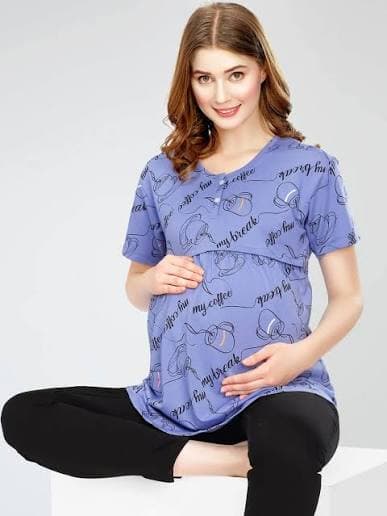 Feeding Nighties Jaipuri Cotton (M, L, XL, 2XL)