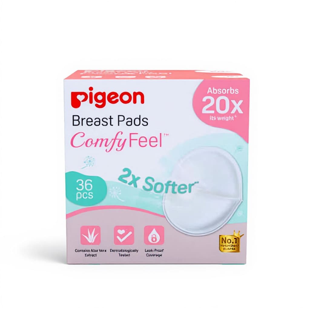 Pigeon Comfy Feel Breast Pads, 36 pieces